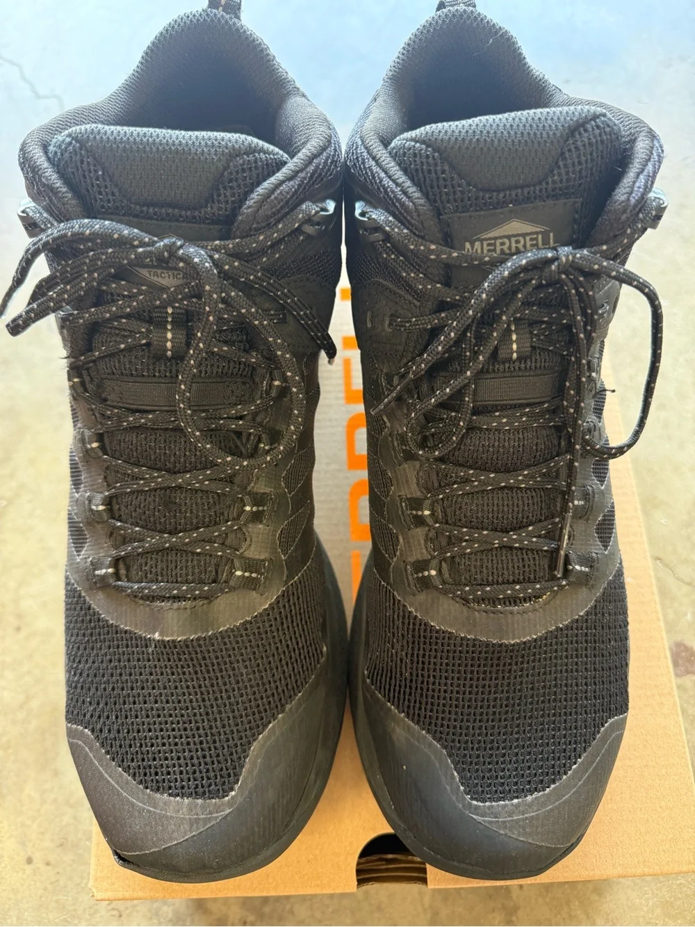 Merrell all black